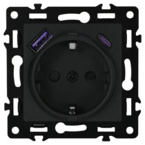 Miniatura produktu Mechanizm gniazda z ładowarką ES-GR-USB-AC-B
