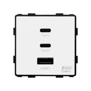 Miniatura produktu Mechanizm ładowarki MG-USB A/2xC-W 65W GaN3